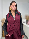 Coordinato con pantalone balloon