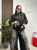 Jeans Rebel Flame