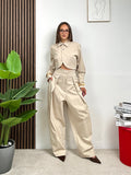 Coordinato Tailleur Crop