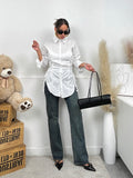 Camicia con laccetti