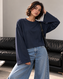 Maglia Crop Oversize