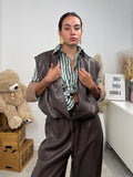 Gilet di ecopelle
