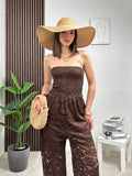 Jumpsuit in pizzo