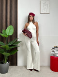 Jumpsuit Sculpt Halter
