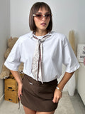 Maglia con foulard