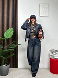 Giubbino Biker Cropped