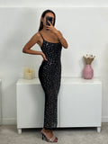 Vestito in strass