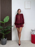 Abito Mini Drape Back