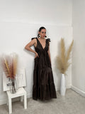 Vestito brown
