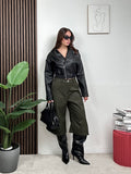 Biker Crop Urban Chic