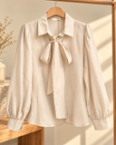Camicia Bow Satin