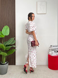 Abito Lungo Cherry Chic
