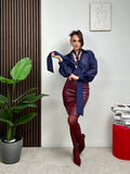 Gonna Midi Eco Leather
