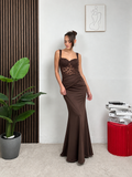 Abito Lungo Lace Mermaid