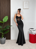 Abito Lungo Lace Mermaid