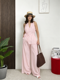 Coordinato Satin Backless