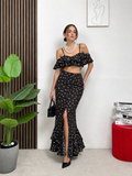 Coordinato Balze Pois