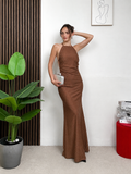 Abito Crystal Backless