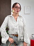Camicia Pizzo Boho Lace