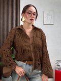 Camicia Pizzo Boho Lace
