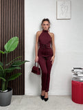 Jumpsuit Elegante Halter