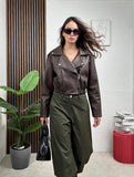 Biker Crop Urban Chic