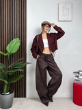Giacca Cropped Kimono Chic