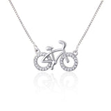 Collana con bicicletta